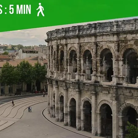 Le Paseo - Centre - Clim - Repos Et Balade Lägenhet Nîmes